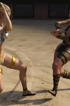 Sarubo3d- Elf vs Barbarian- x (20)