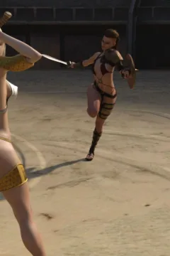 Sarubo3d- Elf vs Barbarian- x (9)