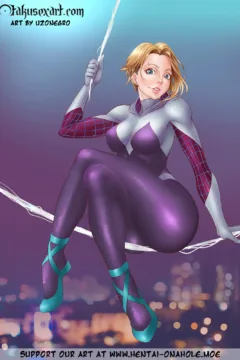 Gwen Stacy’s Amazing Footjob Fucktime0021