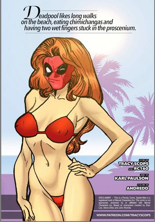 [Tracy Scops] – Deadpool’s- Days of Swimsuits Past