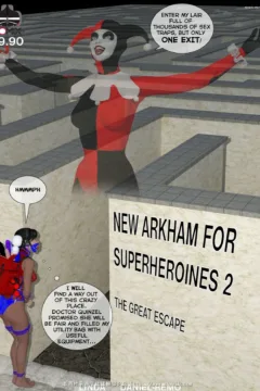 New Arkham for Superheroines 2 – The Great Escape- x (76)
