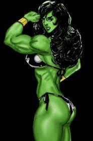SuperPoser- Green With Lust (Hulk)- x (1)
