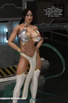 Captured Heroines- Lady Freedom Trapped- x (5)