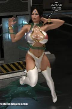 Captured Heroines- Lady Freedom Trapped- x (6)