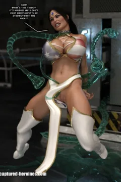 Captured Heroines- Lady Freedom Trapped- x (7)