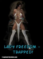 [Captured Heroines] - Lady Freedom Trapped