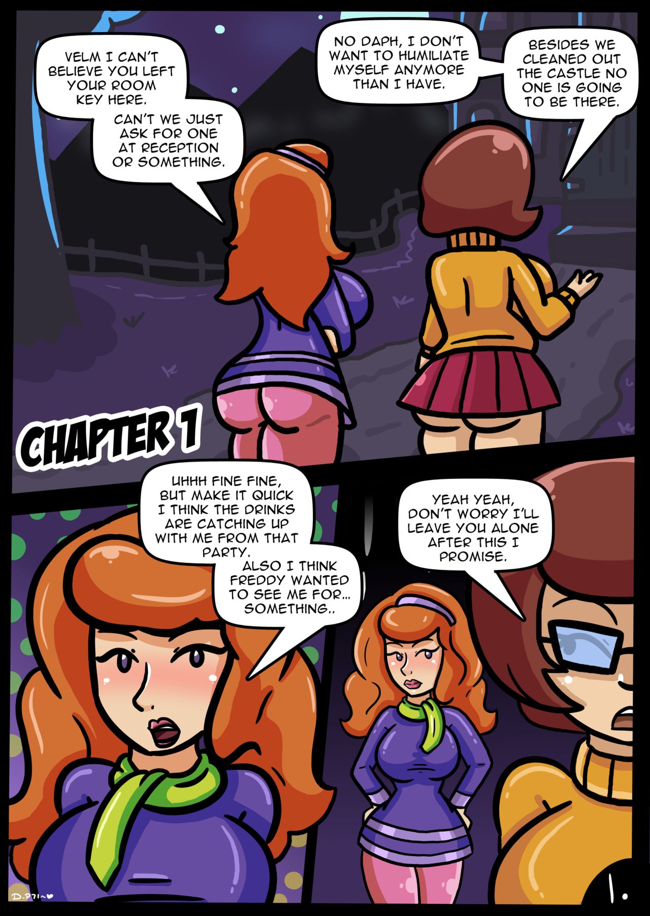 1280px x 1804px - Daisy-Pink71] - Velmafication- (Scooby Doo) â€¢ Free Porn Comics