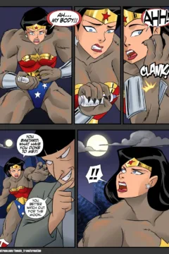Locofuria – Anthro Wonder Woman vs Werewolf- x (11)