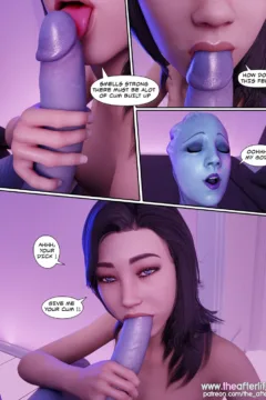 Liara and Miranda’s Night Off- x (16)