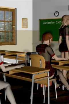 Lynortis- Dickgirl School – Detention Class- x (17)