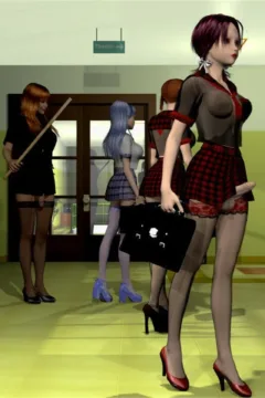 Lynortis- Dickgirl School – Detention Class- x (3)