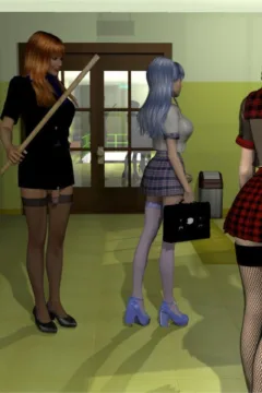 Lynortis- Dickgirl School – Detention Class- x (4)