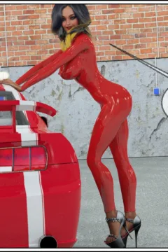 Phoenyxxx- Bimbo Car Shoot (3)