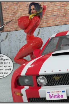 Phoenyxxx- Bimbo Car Shoot (6)