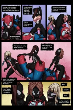 Tracy Scops- Venom Stalks Spidey- x (4)