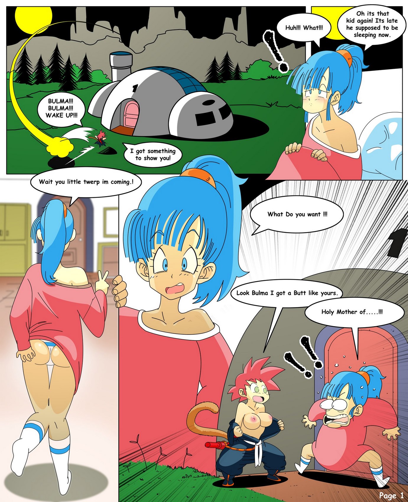 Dragon Ball Yamete – Goku Onna Saga- Botbot • Free Porn Comics