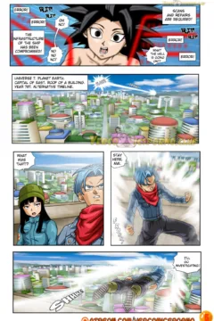 [Drah Navlag] Trunks and Caulifla (Dragon Ball Super)006