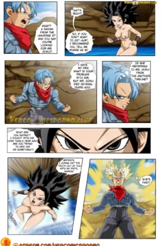 [Drah Navlag] Trunks and Caulifla (Dragon Ball Super)009