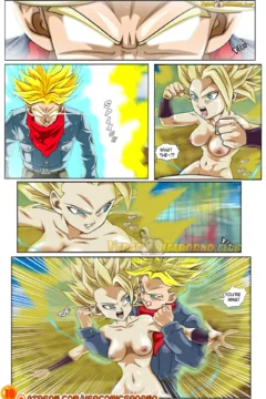 [Drah Navlag] Trunks and Caulifla (Dragon Ball Super)011