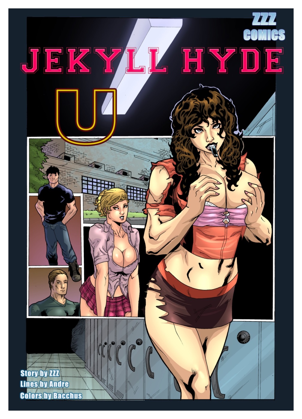 Jekyll and hyde female comic porn
