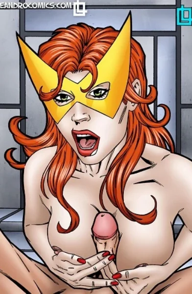 Leandro-Jean Grey Dressed as Marvel Girl