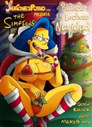 The Simpsons Blanca y Lechosa Navidad- Milky Bunny [Spanish]