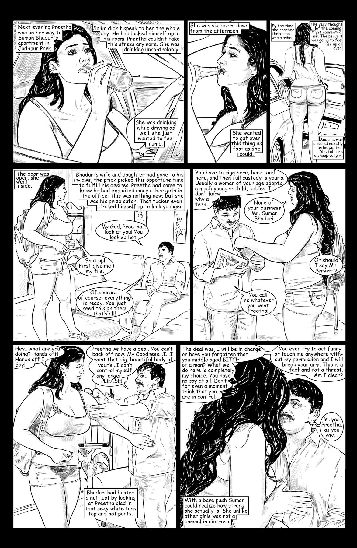 Preetha Sex - Amarsroshta â€“ The Wedding â€¢ Free Porn Comics