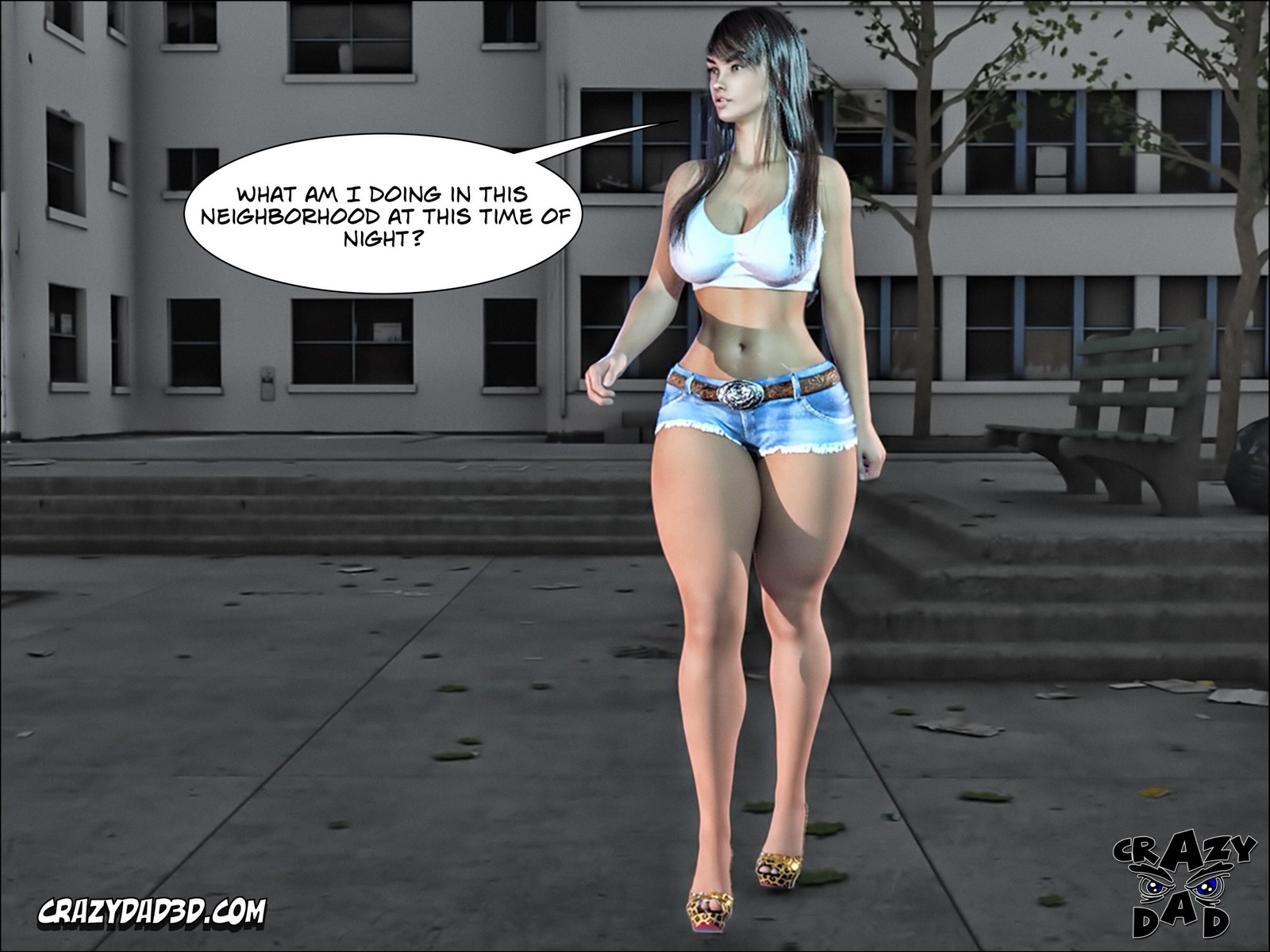 1600px x 1200px - CrazyDad3D â€“ Spank â€¢ Free Porn Comics