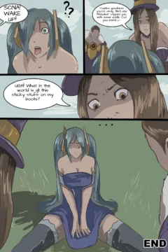 Sona A’void’ getting charmed (League of Legends)0014