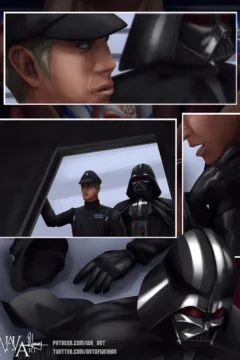 Ahsoka Down — Star Wars by WHArt_23