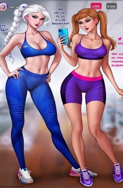 [Aroma Sensei] How to train your ass with Elsa (Frozen)