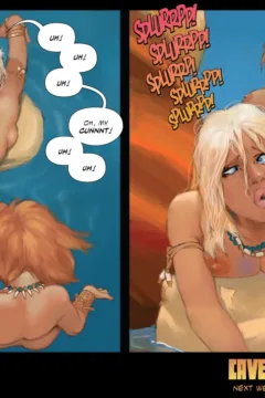 Cavegirl Combat- Wildebeest Art (53)