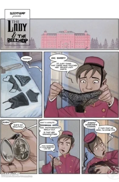SleepyGimp- Lady and Bellhop (XYZ COMICS)
