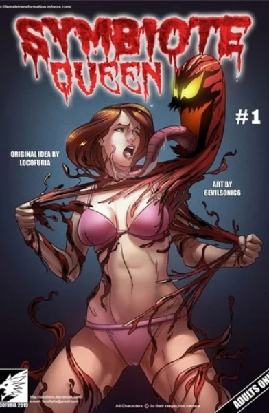 Symbiote Queen by 6Evilsonic6 (Locofuria) (VER Cover)