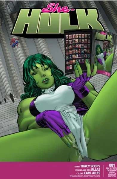 She-Hulk by Rllas (Tracy scops) (XYZ Cover)