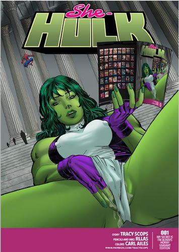 Green Lady Porn Xuz - She-Hulk by Rllas (Tracy scops) â€¢ Free Porn Comics
