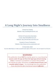A Long Night’s Journey into Smallness-02