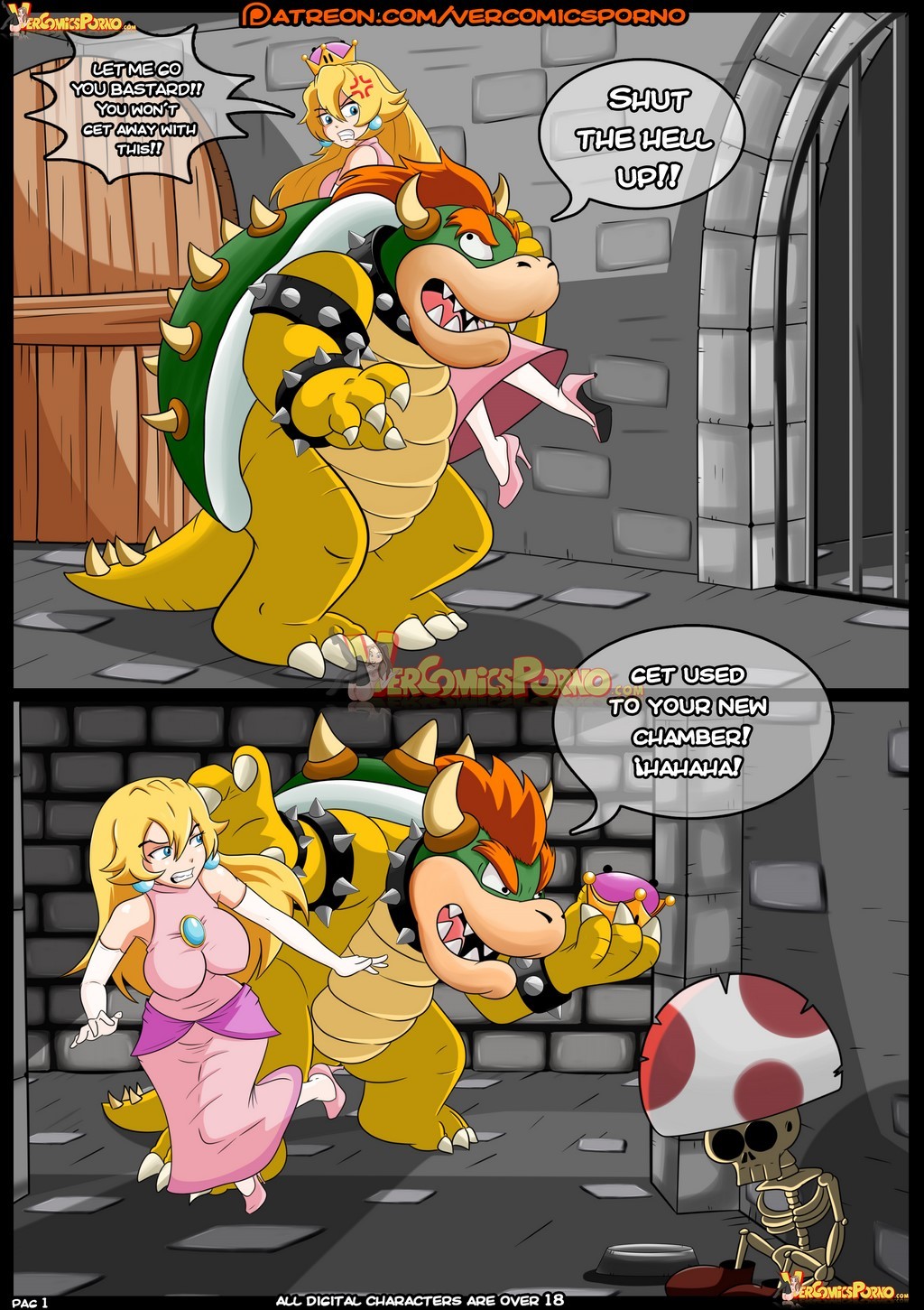 Mario porno super Super Hornio