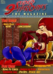 9 Super Heroines - The Magazine 3