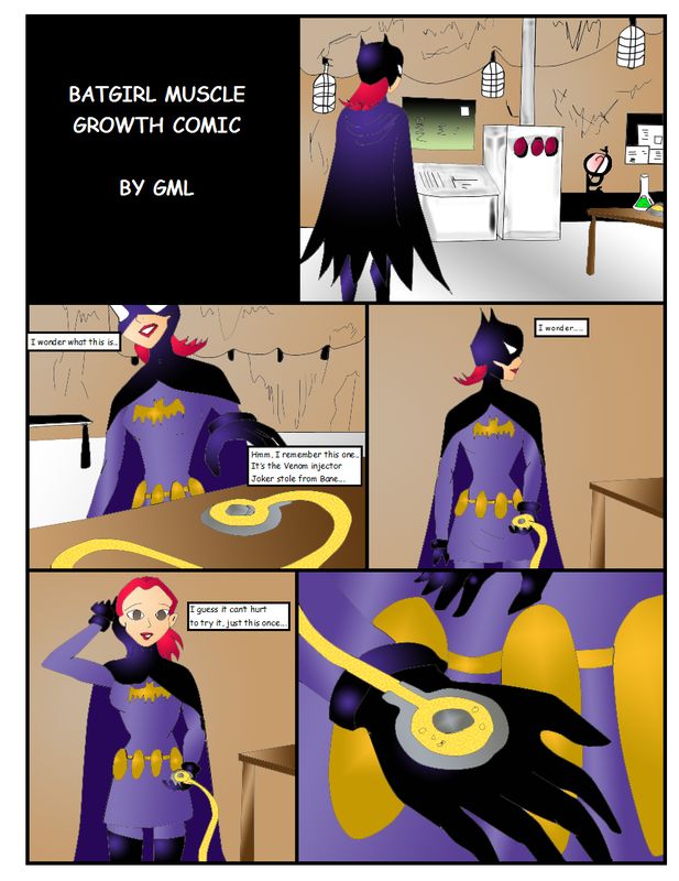 617px x 800px - GrandMasterLucilious] Batgirl Muscle Growth â€¢ Free Porn Comics