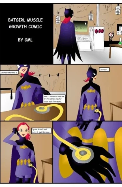 [GrandMasterLucilious] Batgirl Muscle Growth