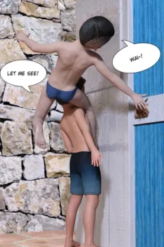 Poolside With Busty MILF (12)