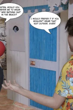 Poolside With Busty MILF (4)