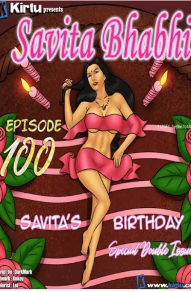 Savita Bhabhi Episode 100 - Savita’s Birthday