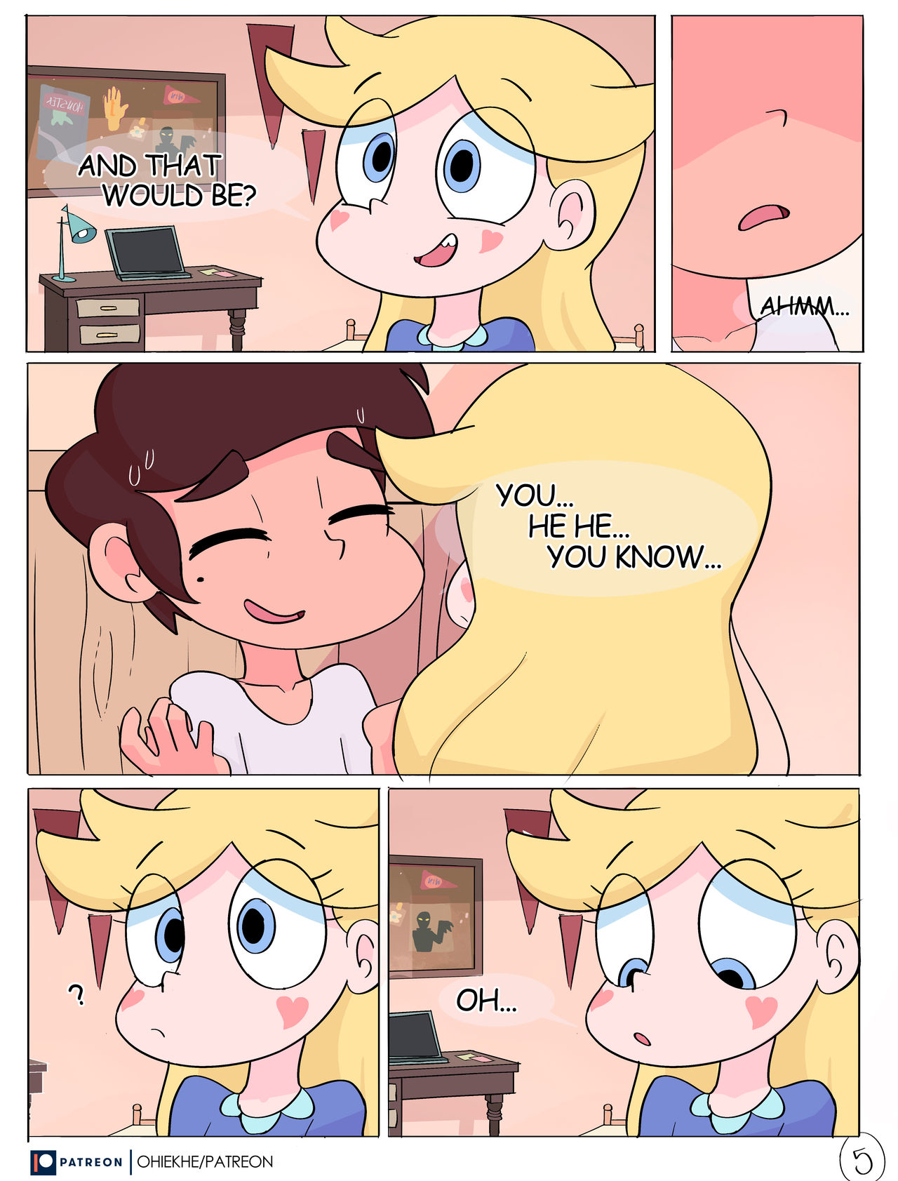 Princess Star Butterfly Porn - Ohiekhe] Time Alone - Star vs the Forces of Evil â€¢ Free Porn Comics