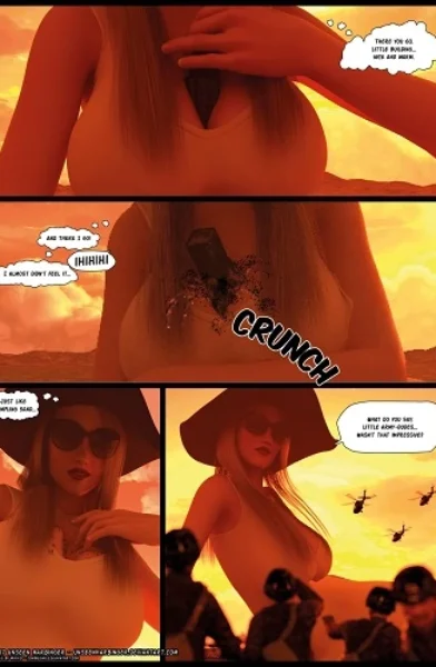 [Unseen Harbinger] Giantess and the city 6 - Chapter 4