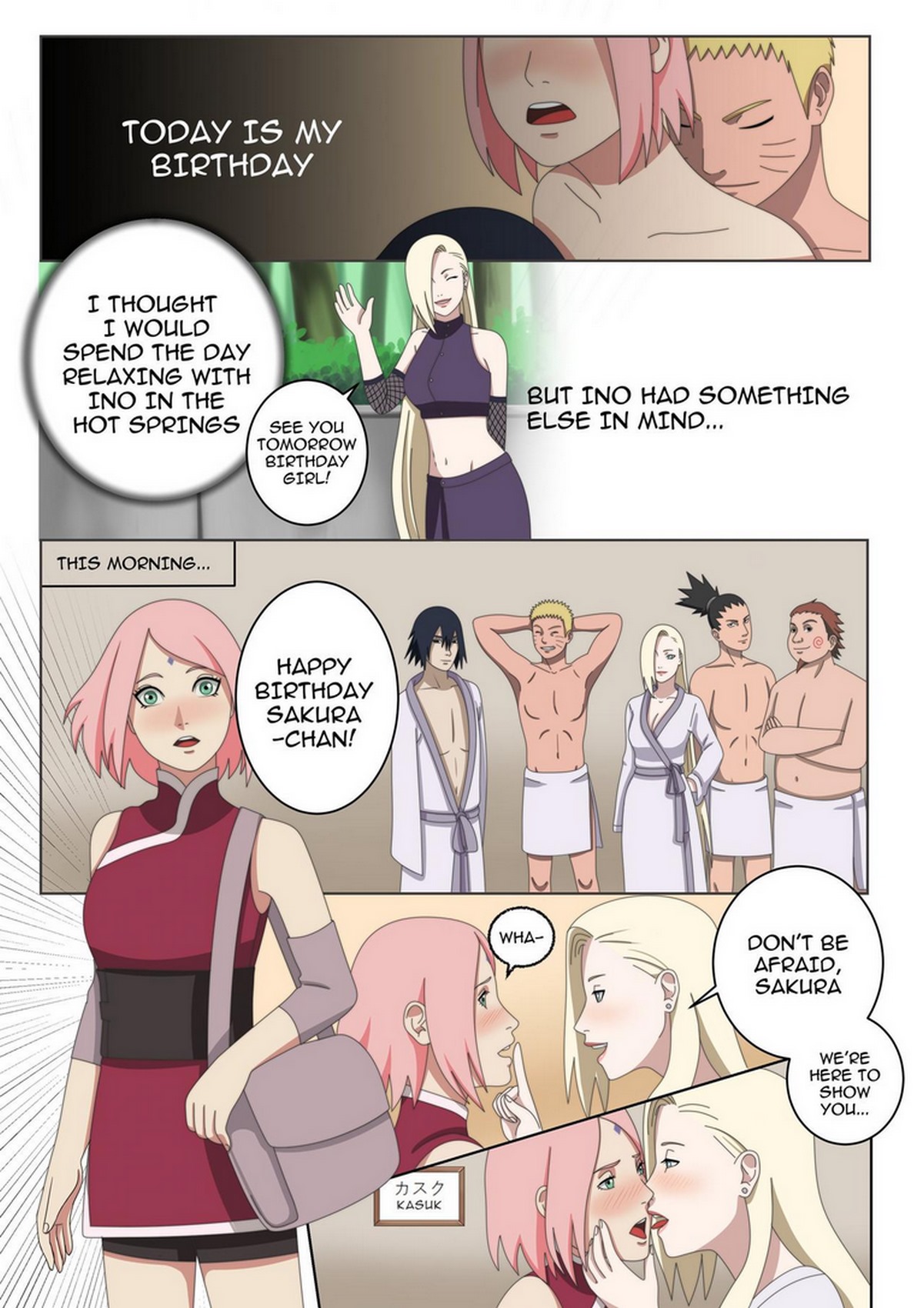 Sakura porn comic.
