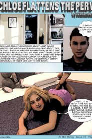 Chloe Flattens The Perv Page 1-1 - Copy