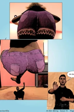 Chloe Flattens The Perv Page 8-1 – Copy