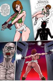 Jill Valentine vs Zombies and Nemesis (COMIC 3)_05